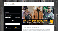 Desktop Screenshot of carharttgroundbreakers.com